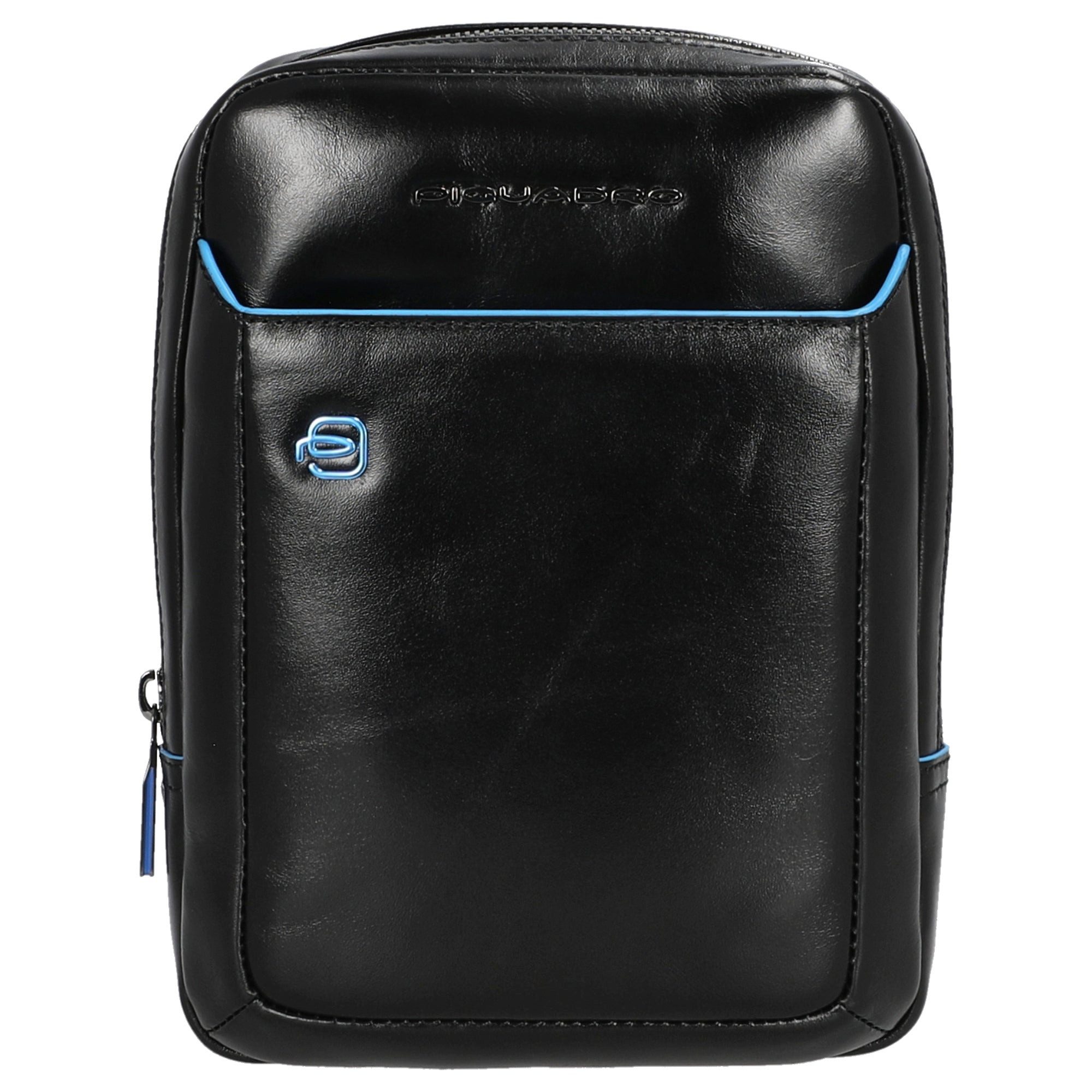 Piquadro Umhängetasche Blue Square - Umhängetasche 22 cm (black)