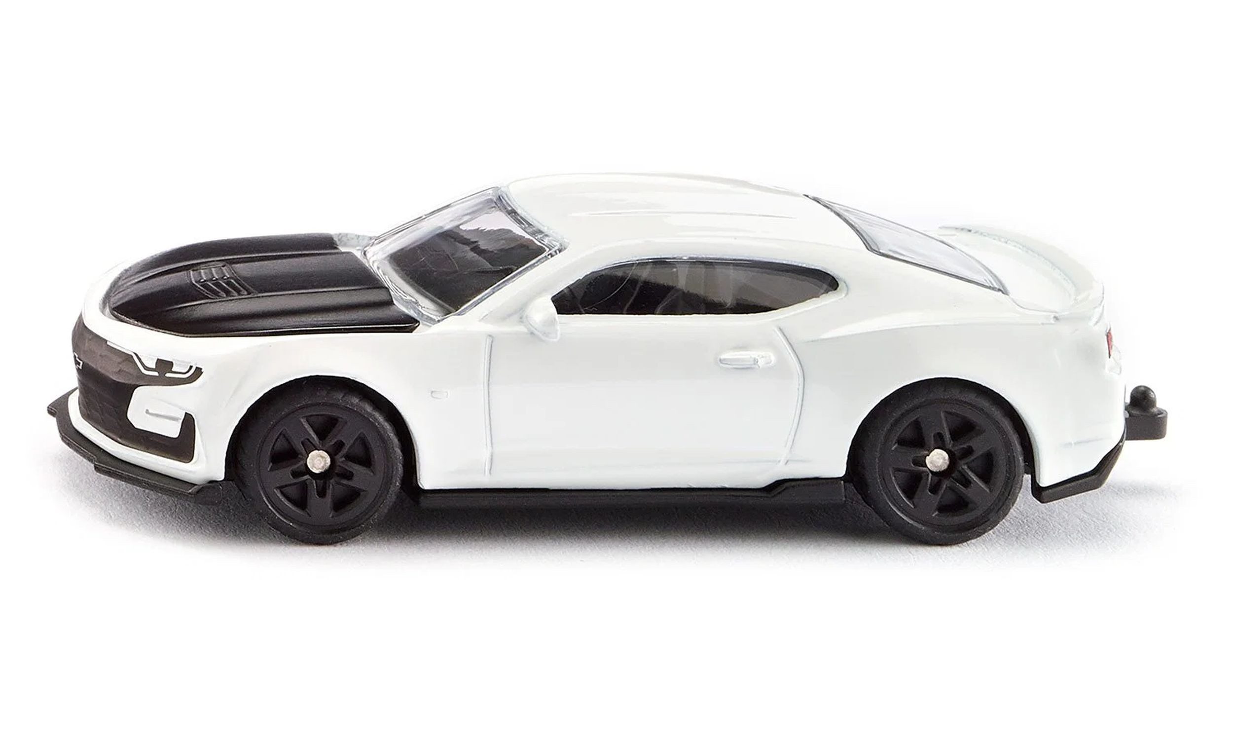 Siku Spielzeug-Auto Muscle-Car mit öffnender Motorhaube und Anhängerkupplung, Motorhaube zum Öffnen, Anhängerkupplung