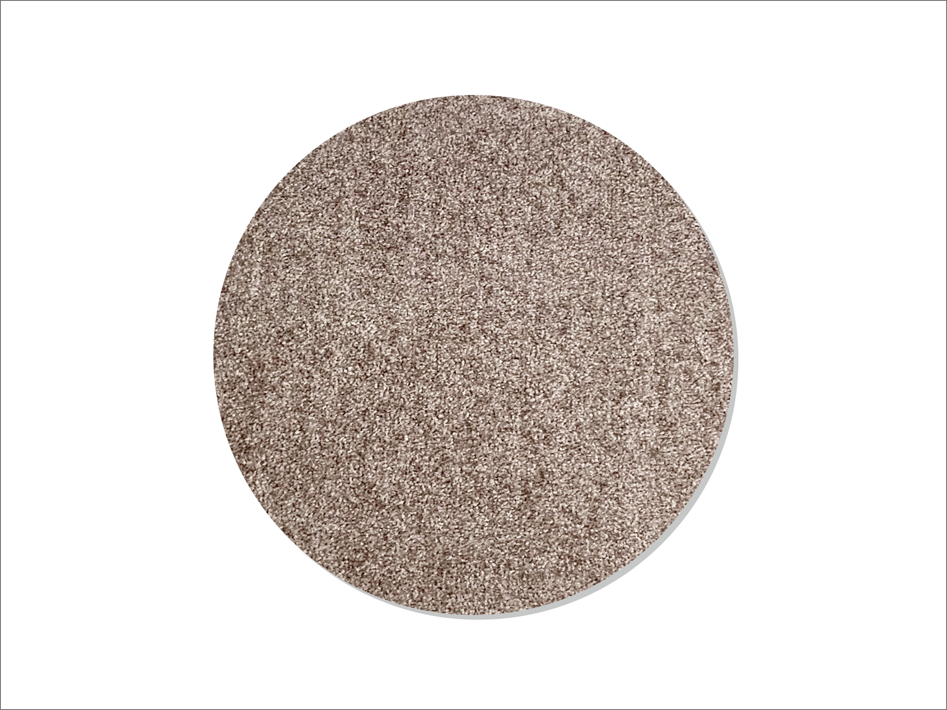 Keilbach Designprodukte Fußmatte point Durchmesser 85cm, rund, Höhe: 9 mm, rutschfest, 30°C waschbar, strapazierfähig