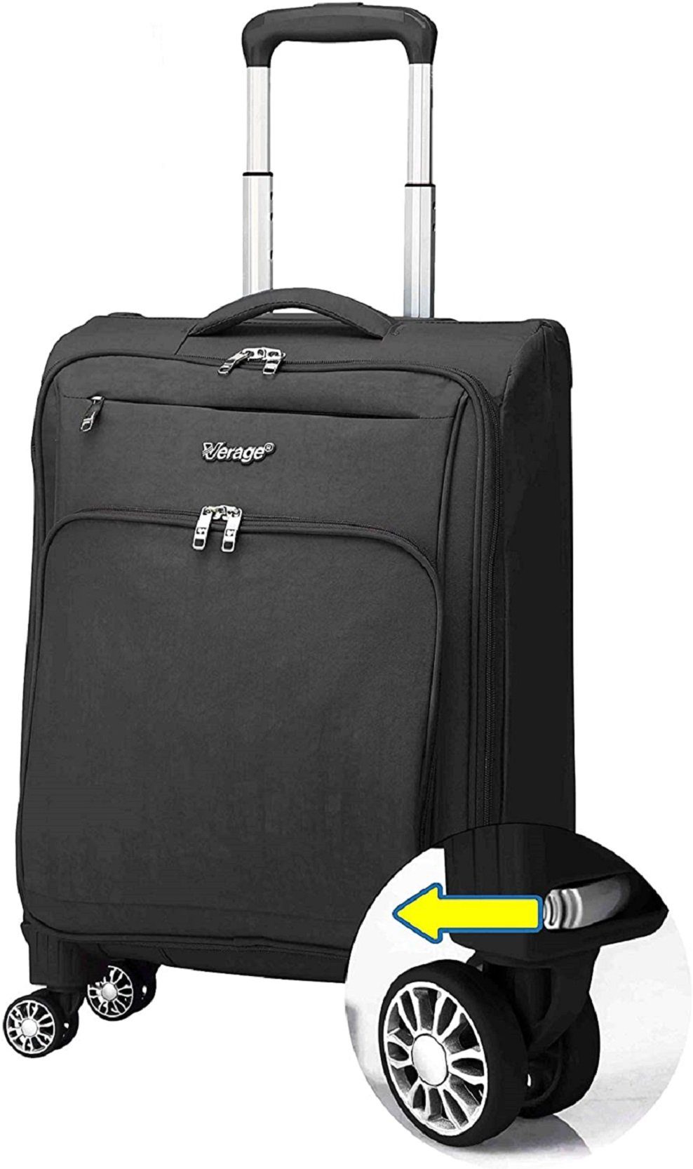 OUBO Koffer »Verage funktionaler Trolley Handgepäck-Koffer zusammenfaltbar  mit Gratis Aufbewahrungstasche, wasserdicht, 4 Doppelrollen abnehmbar«  online kaufen | OTTO