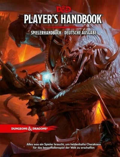 DUNGEONS & DRAGONS Spiel, D&D: Players Handbook – Spielerhandbuch (deutsch) - Dungeons & Dragons
