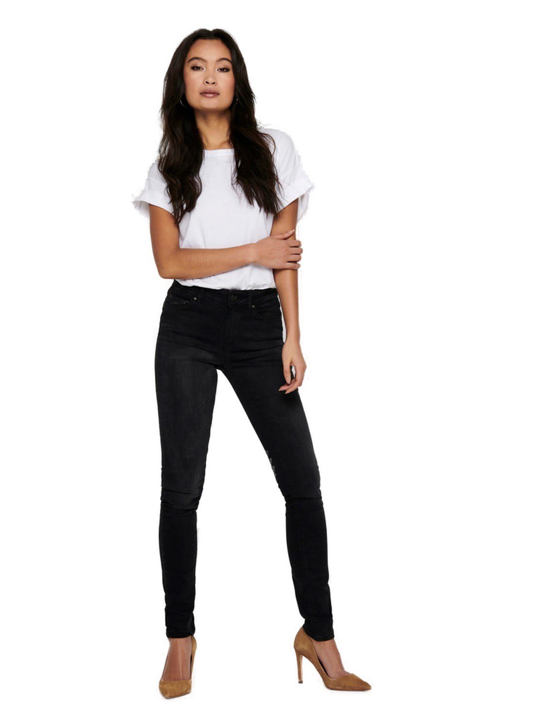 ONLY Skinny-fit-Jeans ONLBLUSH MID SK REA1099 günstig online kaufen