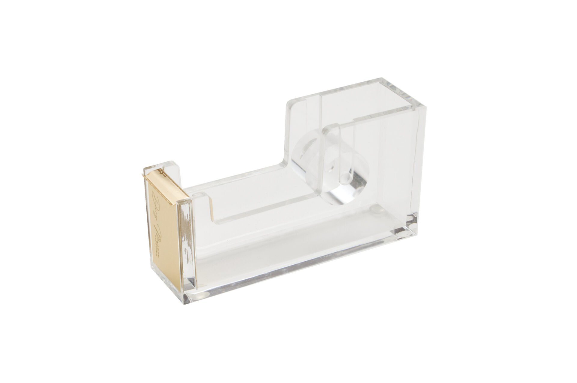 Dany Marcus Klebeband Klebebandabroller Acryl Gold handlich, vergilbt nicht