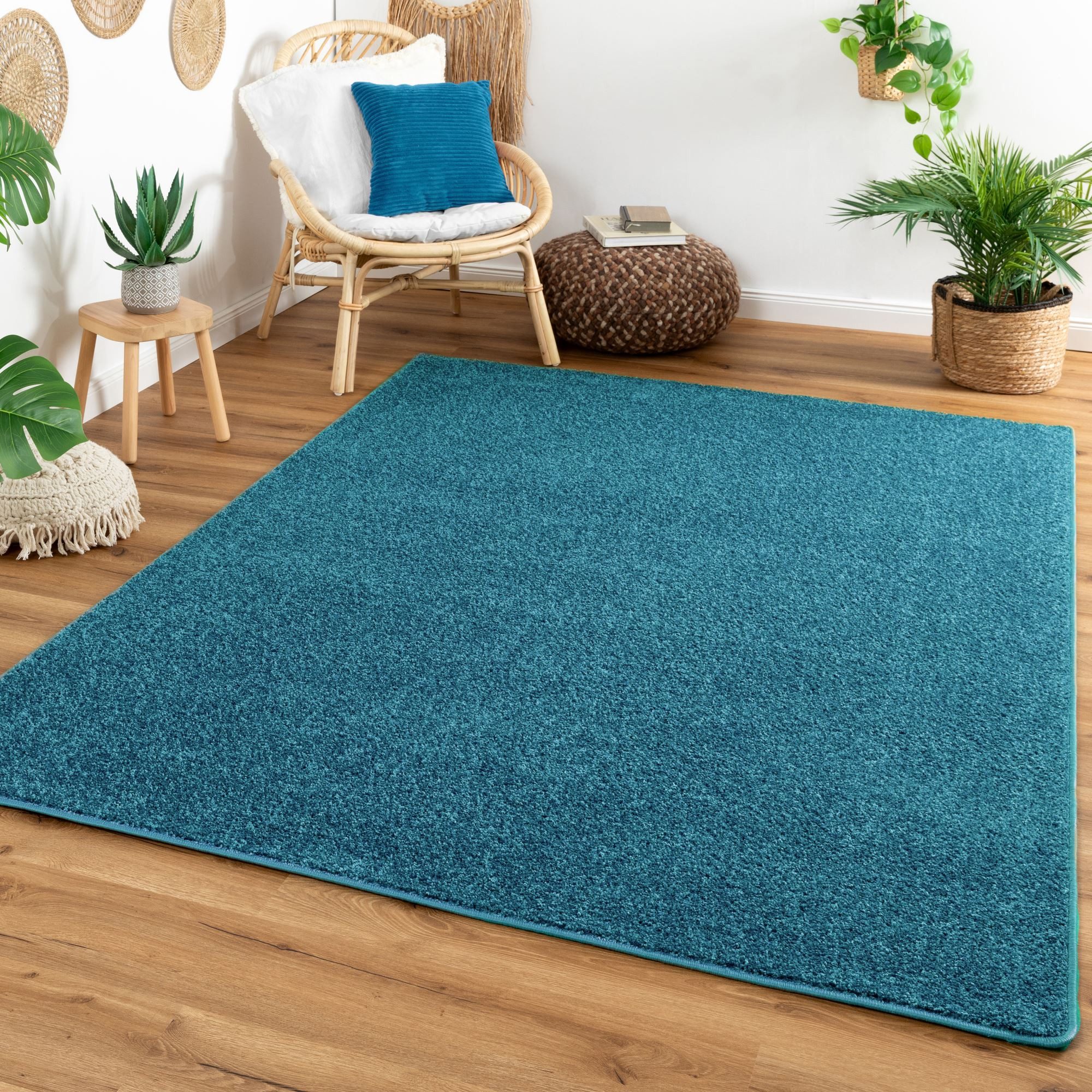 Steffensmeier Teppich Cambridge, Rechteckig, Velours, Wohnzimmer günstig online kaufen