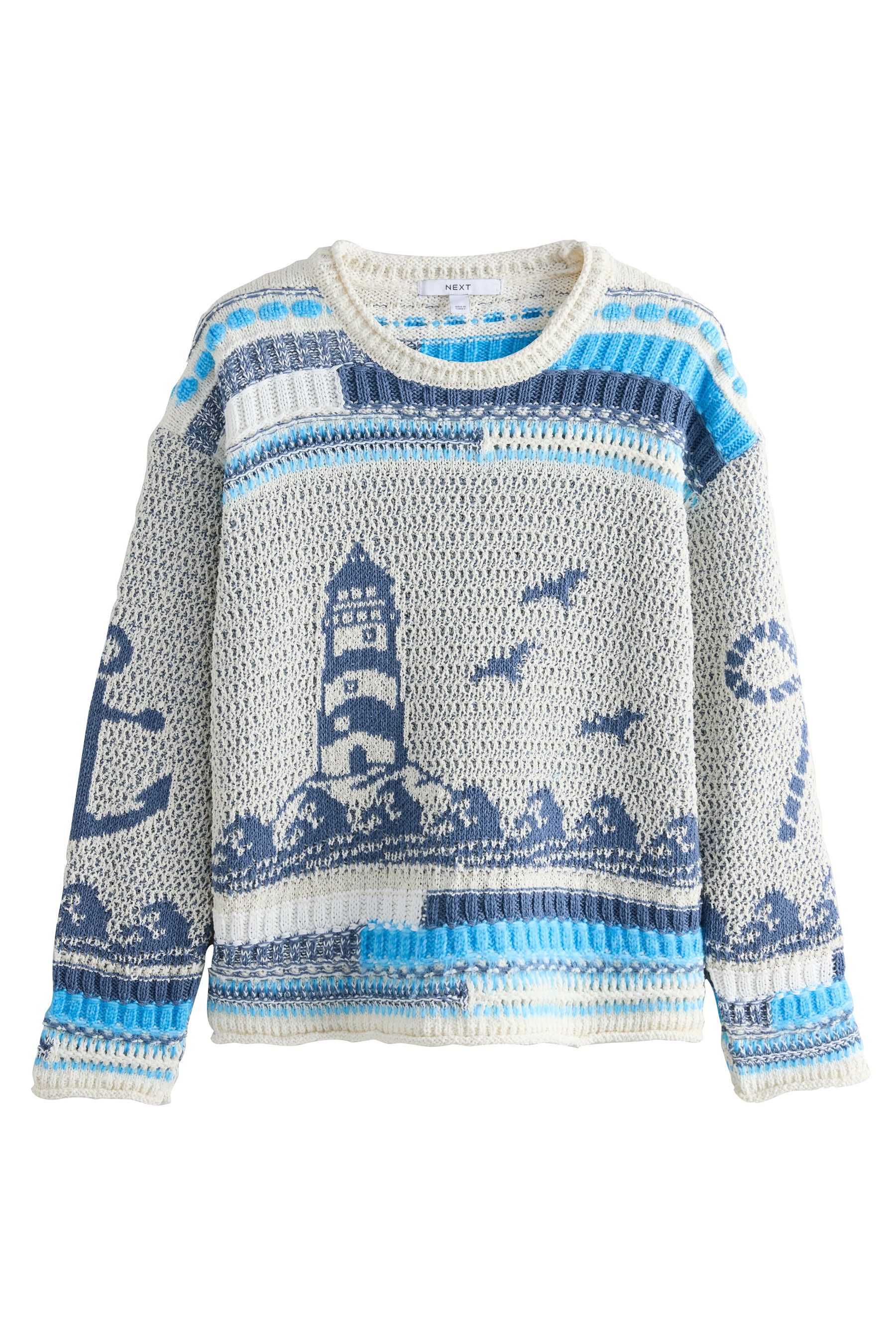 Next Strickpullover Pullover mit gerolltem Rand günstig online kaufen