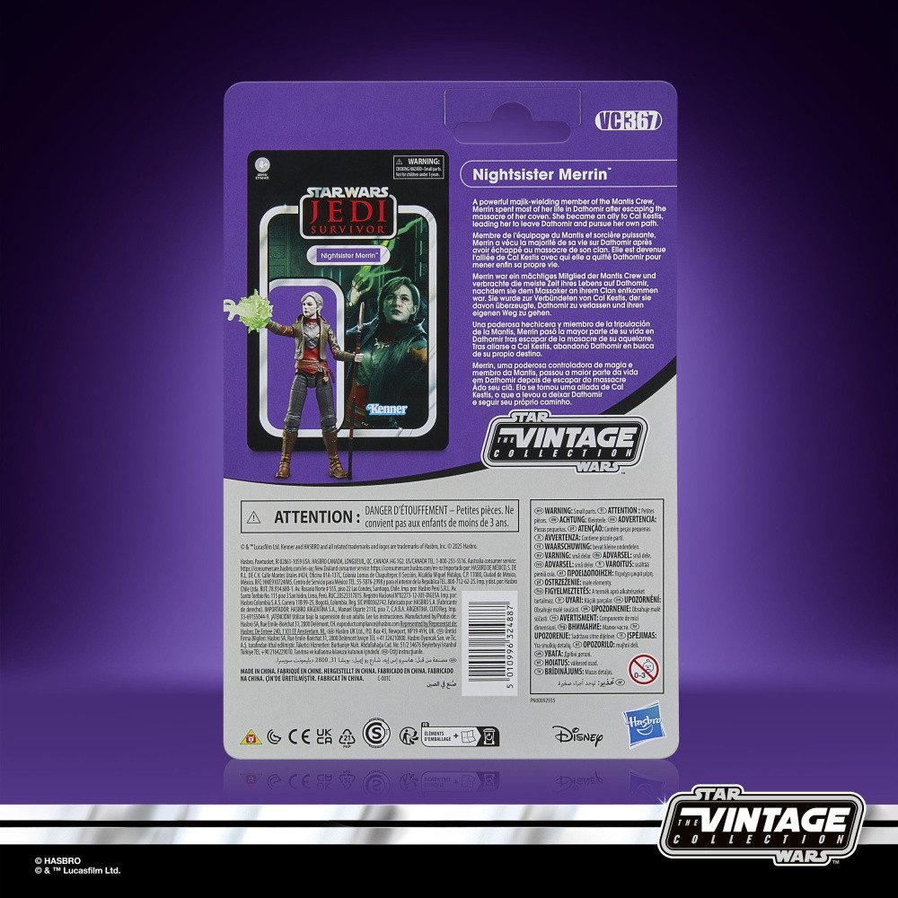 Hasbro Actionfigur Star Wars Jedi: Survivor Vintage Collection Actionfigur Nightsister Me