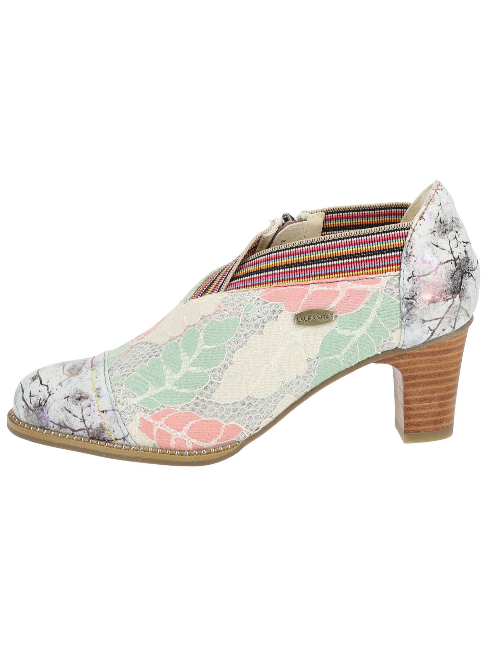 LAURA VITA Pumps Leder/Textil Pumps günstig online kaufen