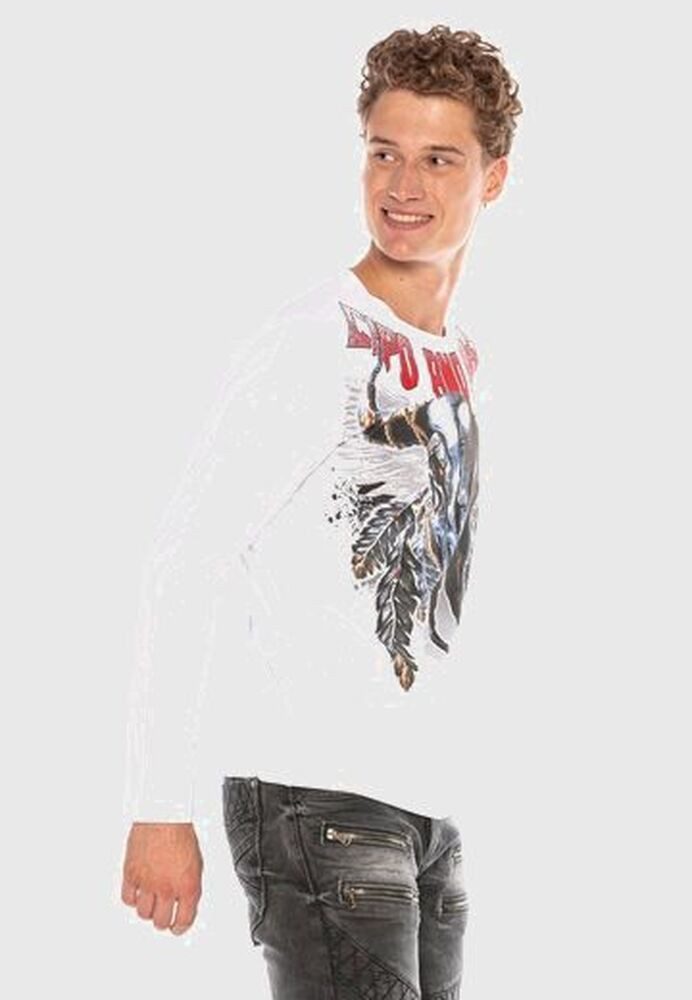 Cipo & Baxx T-Shirt Sweatshirts mit coolem Print