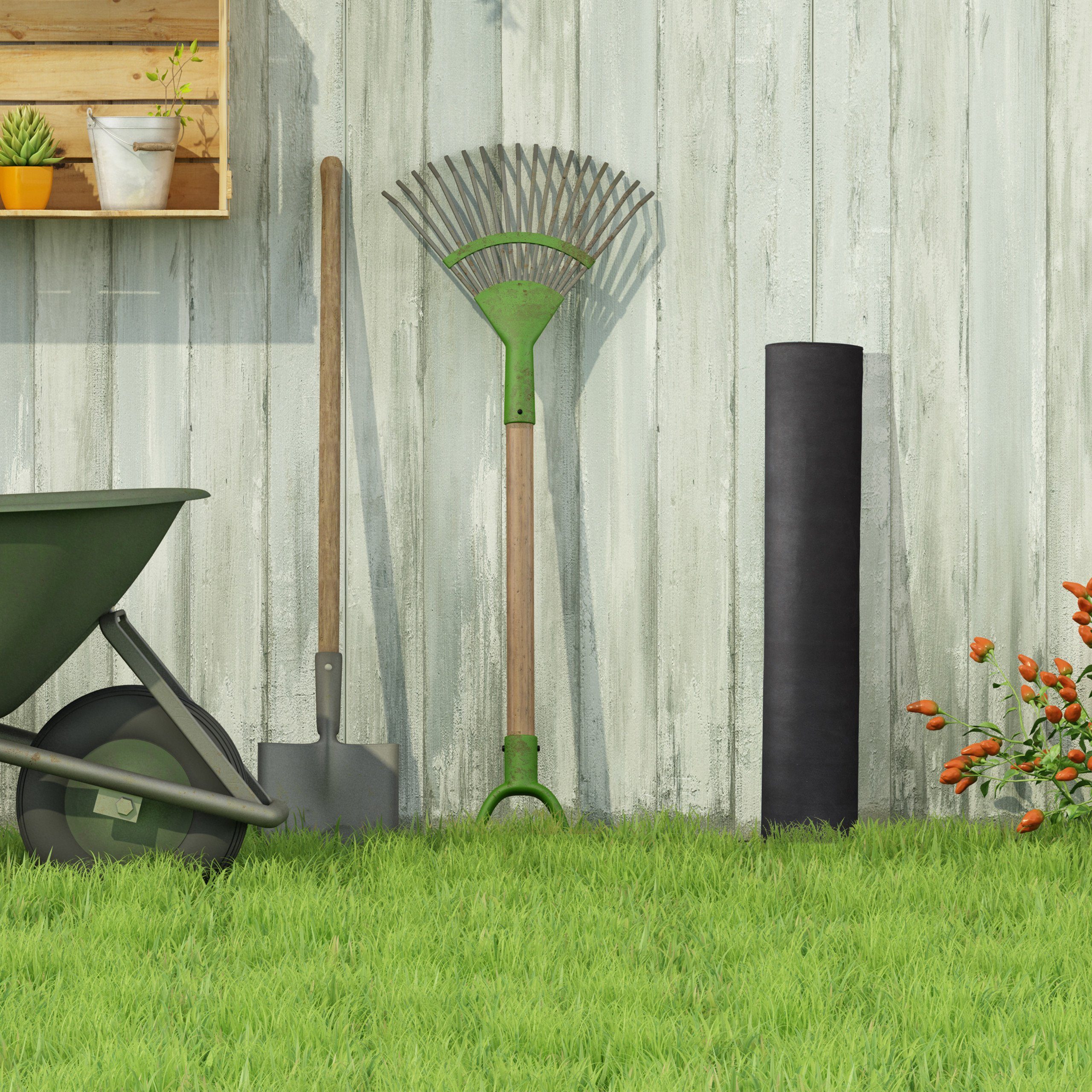 relaxdays Unkrautvlies 50g/m²