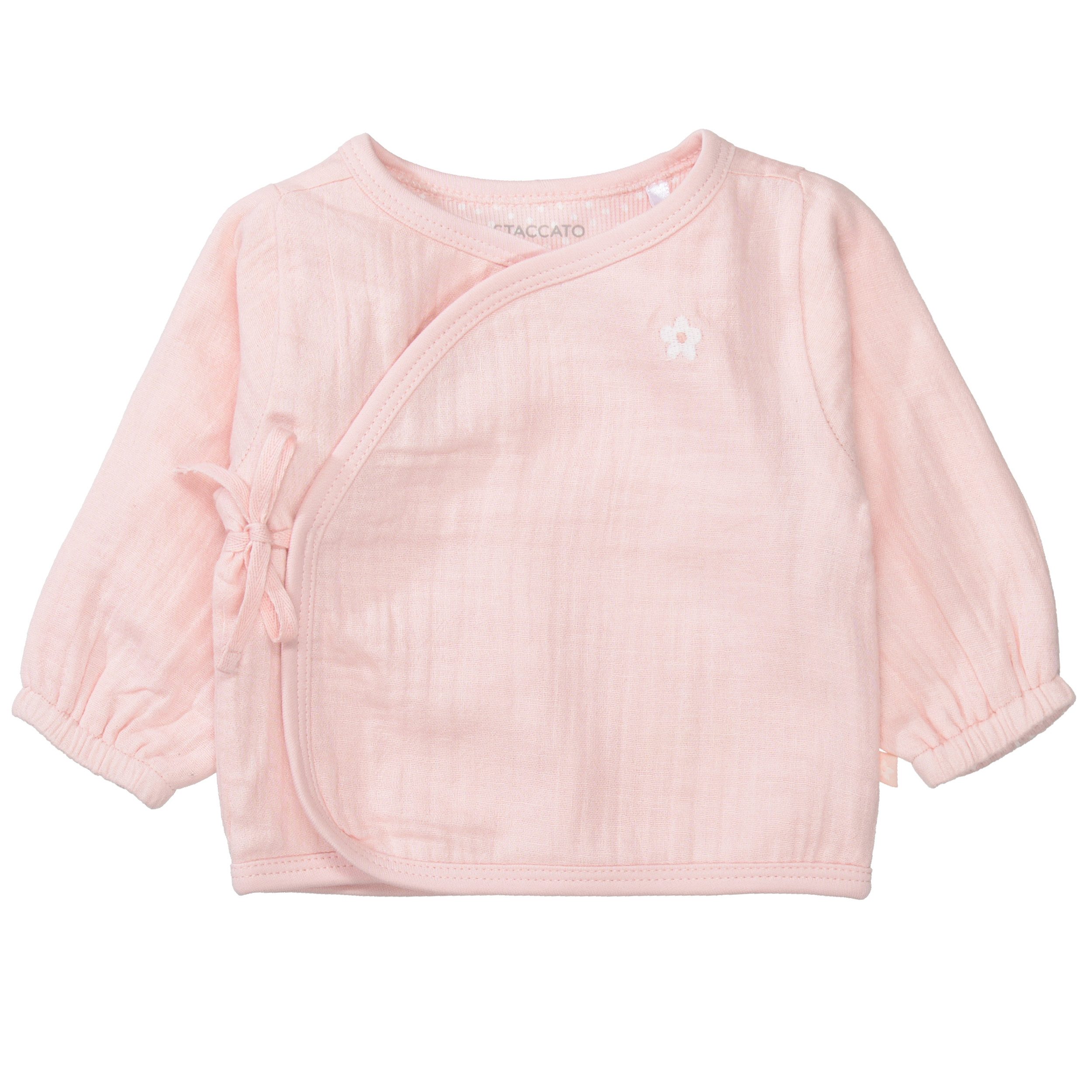 STACCATO Sweatjacke Md.-Musselin-Wickelshirt