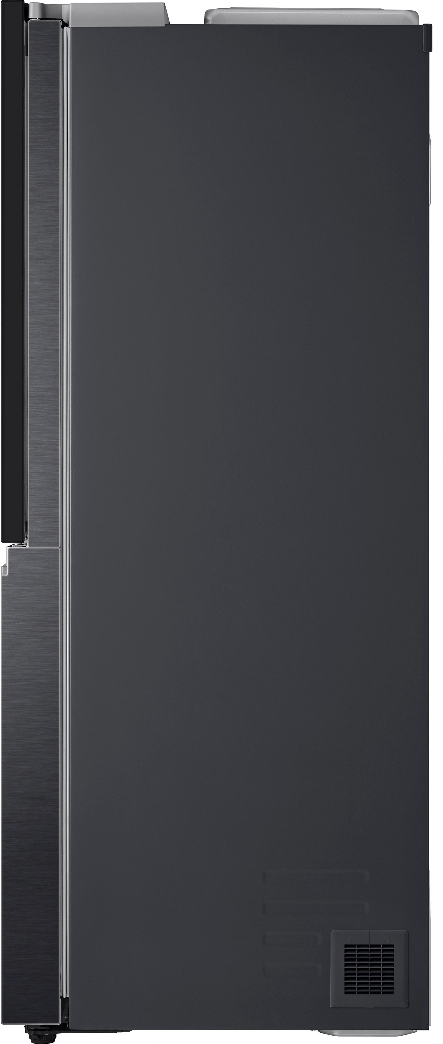 LG Side-by-Side GSXV90MCDE, 179 InstaView™ breit, Bereiter, hoch, Craft cm Ice mattschwarz cm 91,3