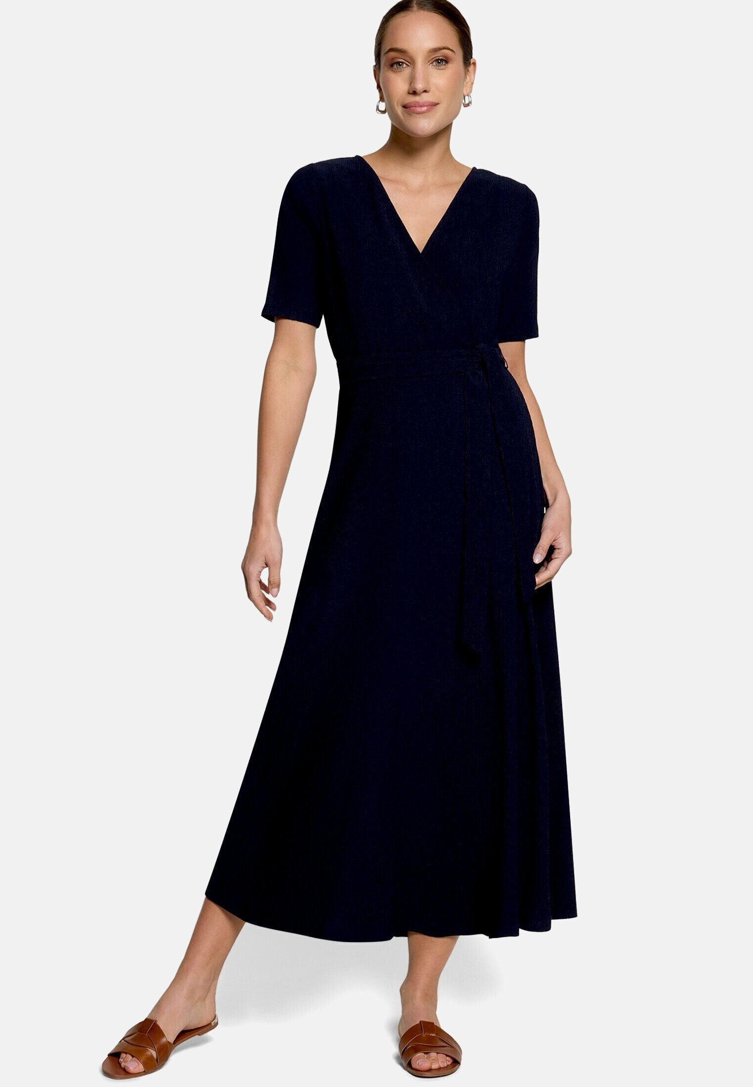 Zero Jerseykleid Damen mit Gürtel Material