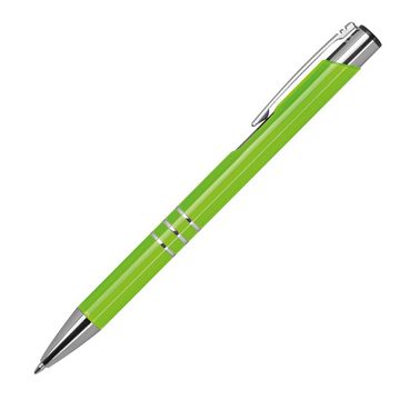 Livepac Office Kugelschreiber 10 Kugelschreiber aus Metall / vollfarbig lackiert / 10 Farben (matt)
