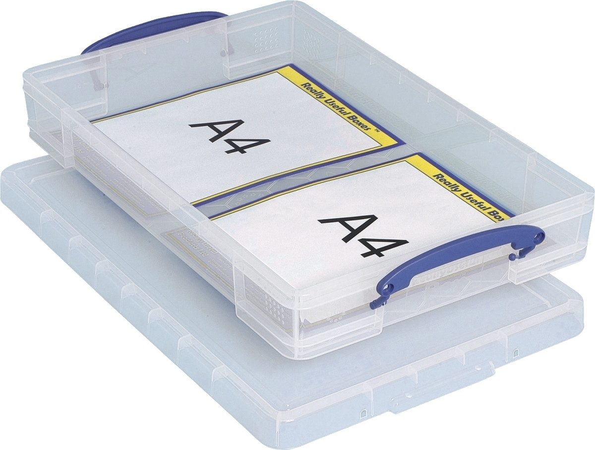 Really Useful Box Aufbewahrungsbox Aufbewahrungsbox 10l 520x340x85mm PP transparent