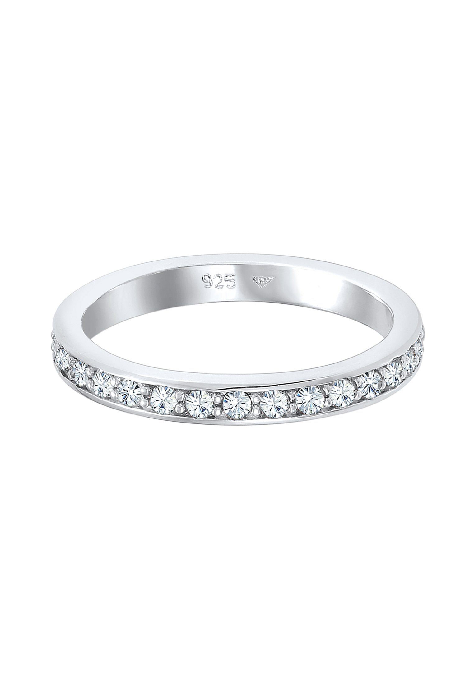 Elli Fingerring Memoire Verlobung Kristalle 925 günstig online kaufen