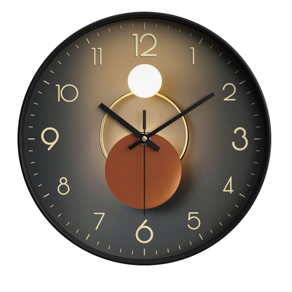 RWEUOQ Wanduhr Glaswanduhr Stille, Scan Mechanische günstig online kaufen