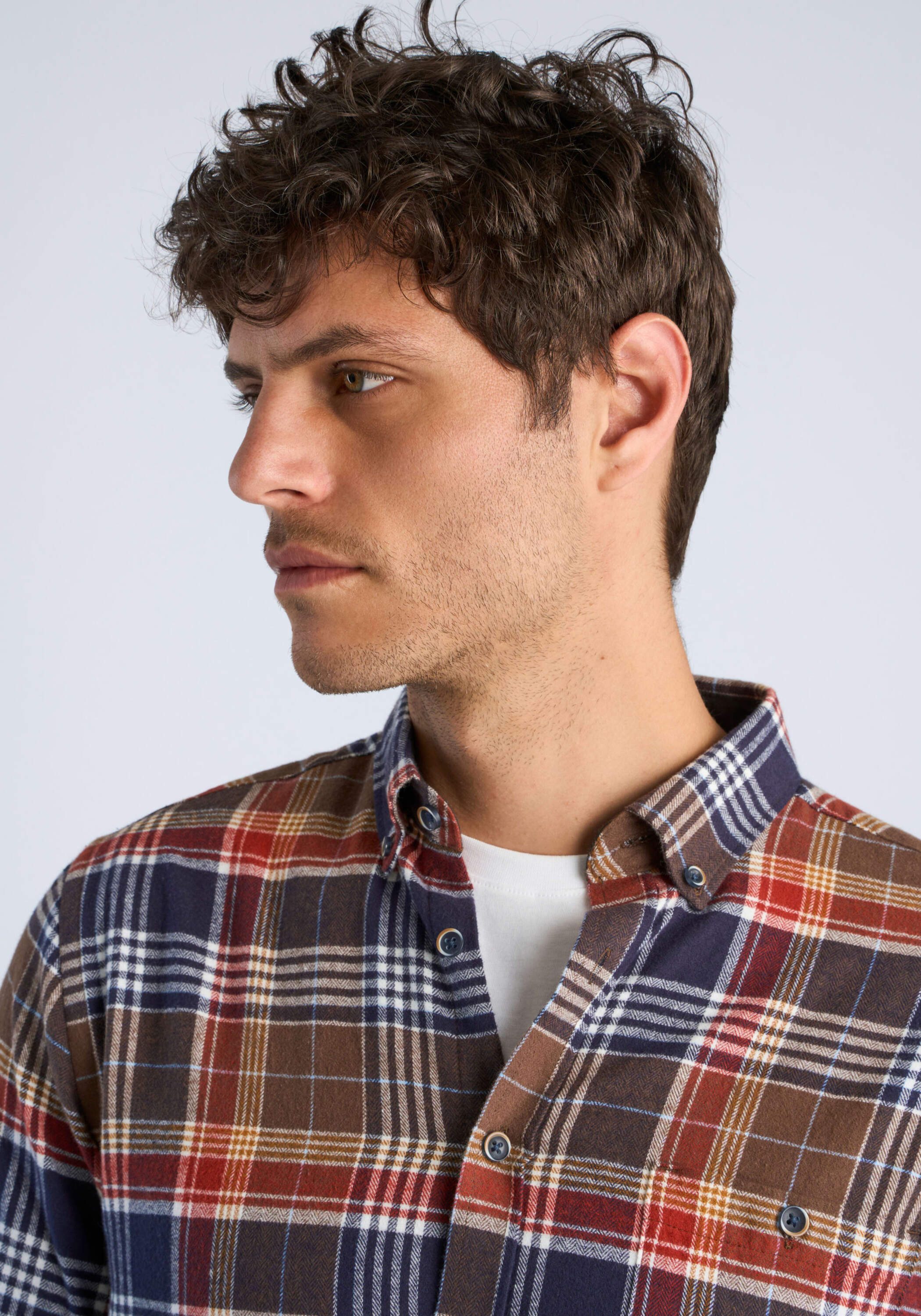 LINDBERGH Businesshemd Business-Casual-Hemd (Langarm) Relaxed Fit – Bild 3 von 5