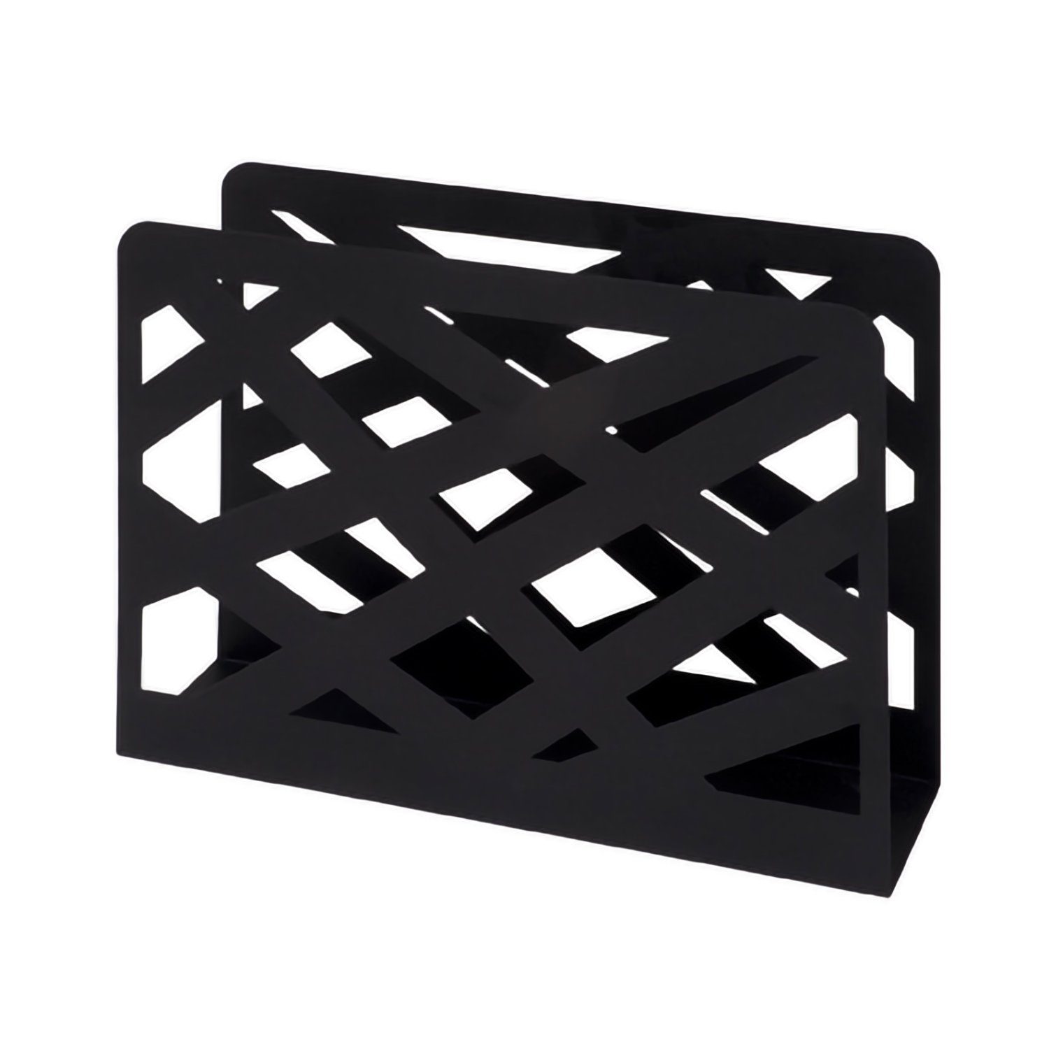HAKU Zeitungsständer HAKU Möbel Zeitungsständer - schwarz-lackiert - H. 26cm x B. 35cm (1 Stück)