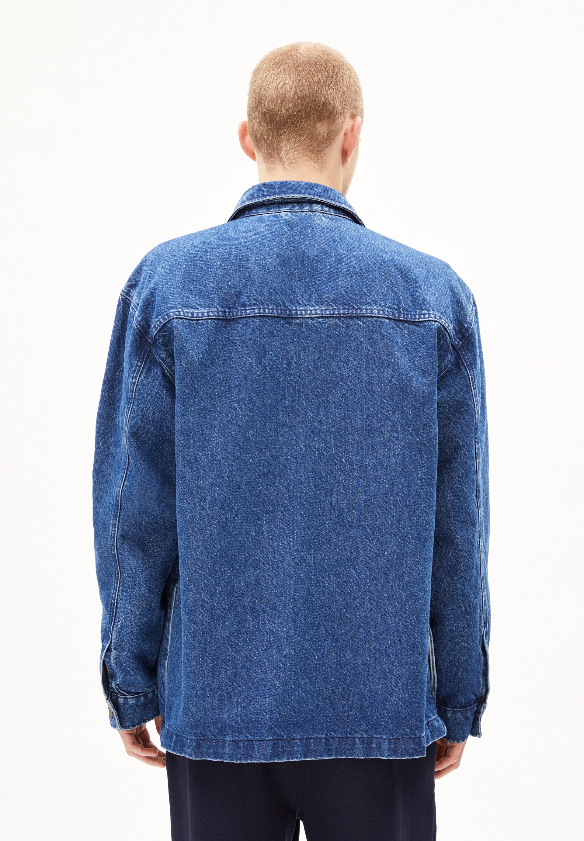 Armedangels Blouson YUNAAI Overshirt aus Bio-Baumwoll Mix Relaxed Fit