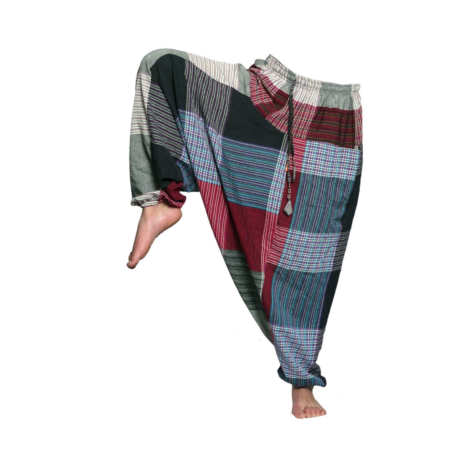 SIMANDRA Haremshose Singharaja Damen Freizeithose (1-tlg) Aladinhose Pluderhose Pumphose Yoga Goa Freizeit