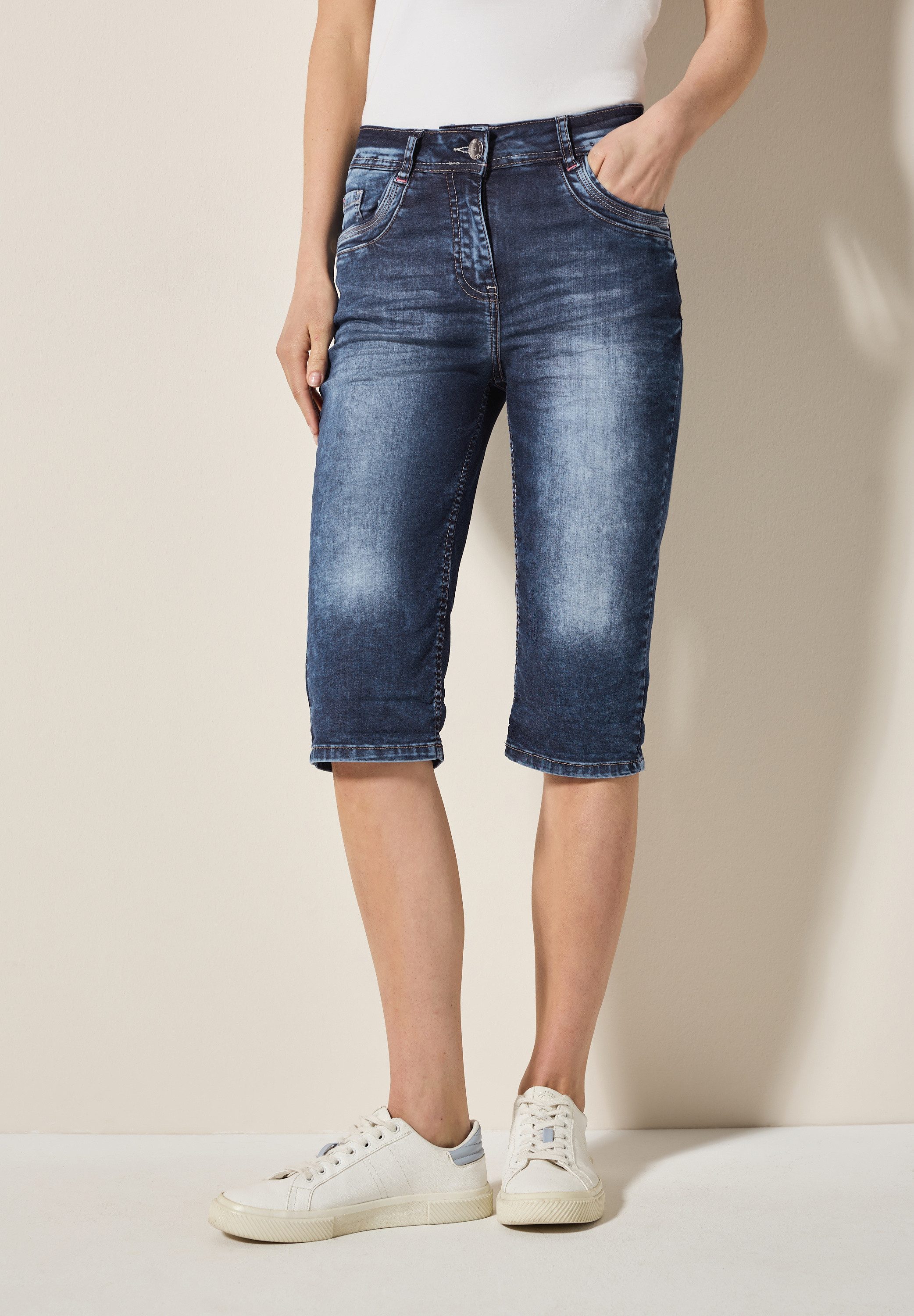 Cecil Slim-fit-Jeans, softer Materialmix günstig online kaufen