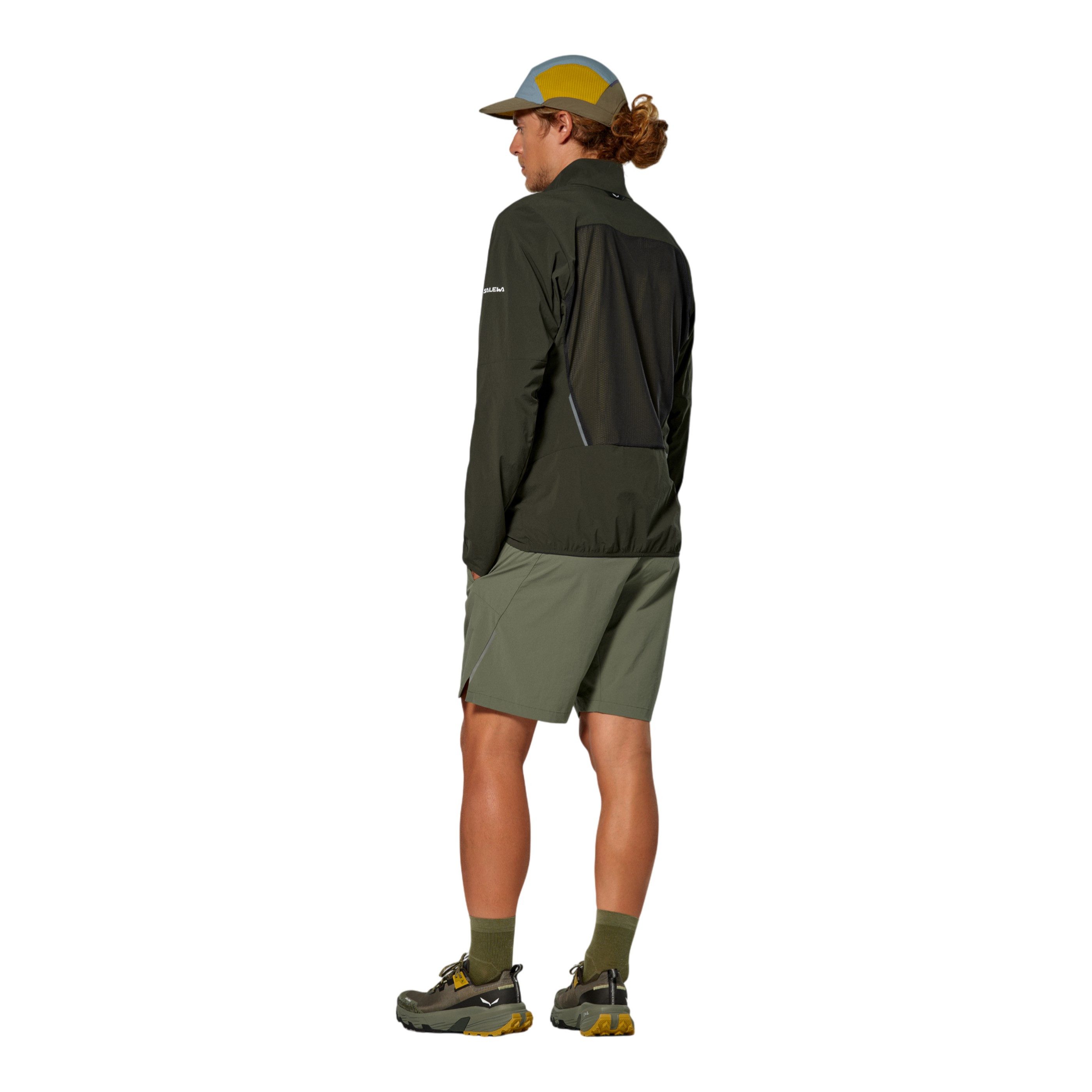 Salewa Softshelljacke Pedroc DST Light (leicht, atmungsaktiv) olivegrün Herren