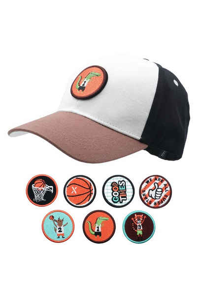 MAXIMO Baseball Cap »KIDS BOY-Cap, basketball Front label austauschbar,«