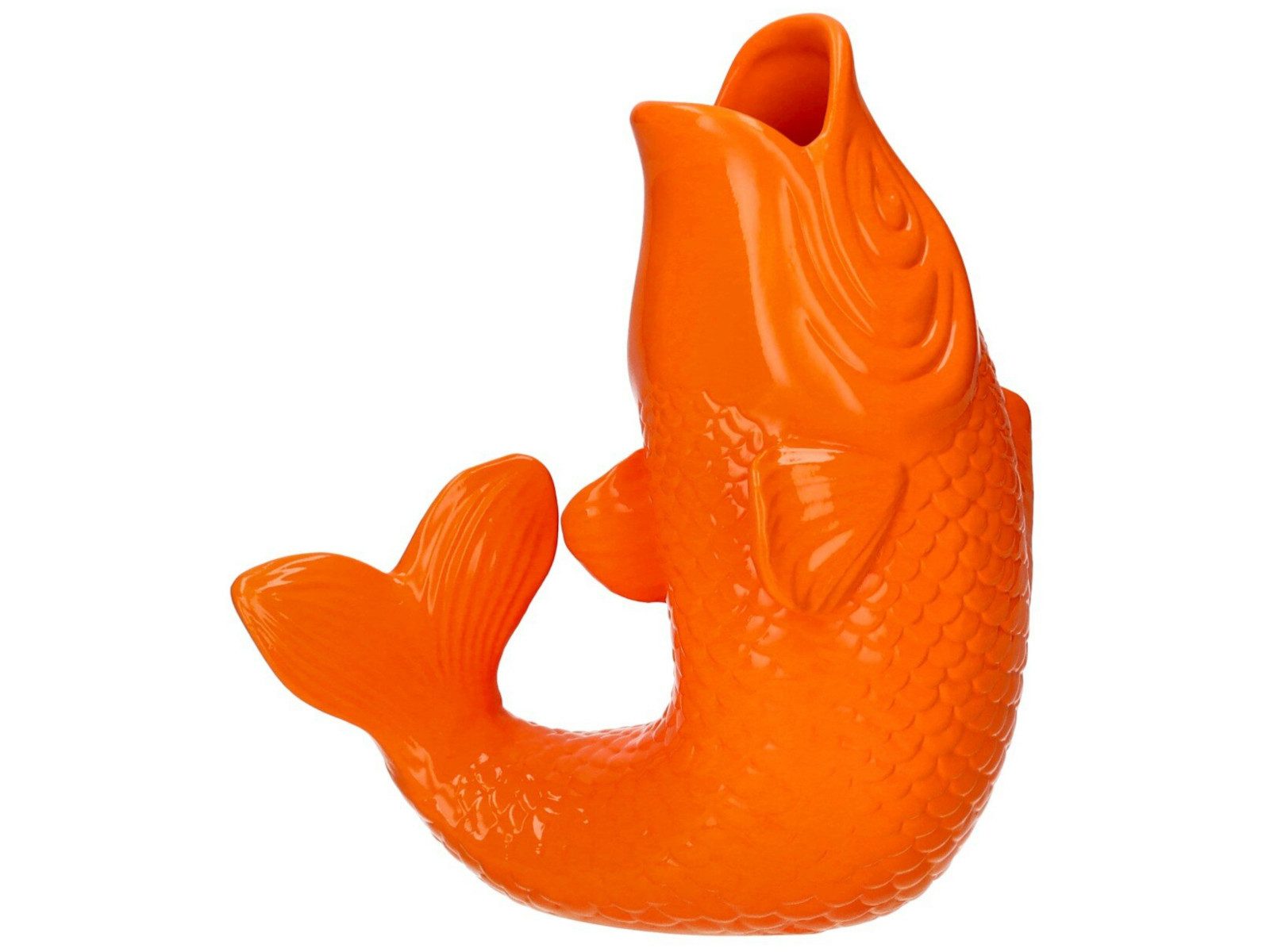 Giftcompany Dekovase Mamsell Koi Fisch Vase S neon orange 25cm (Vasen)