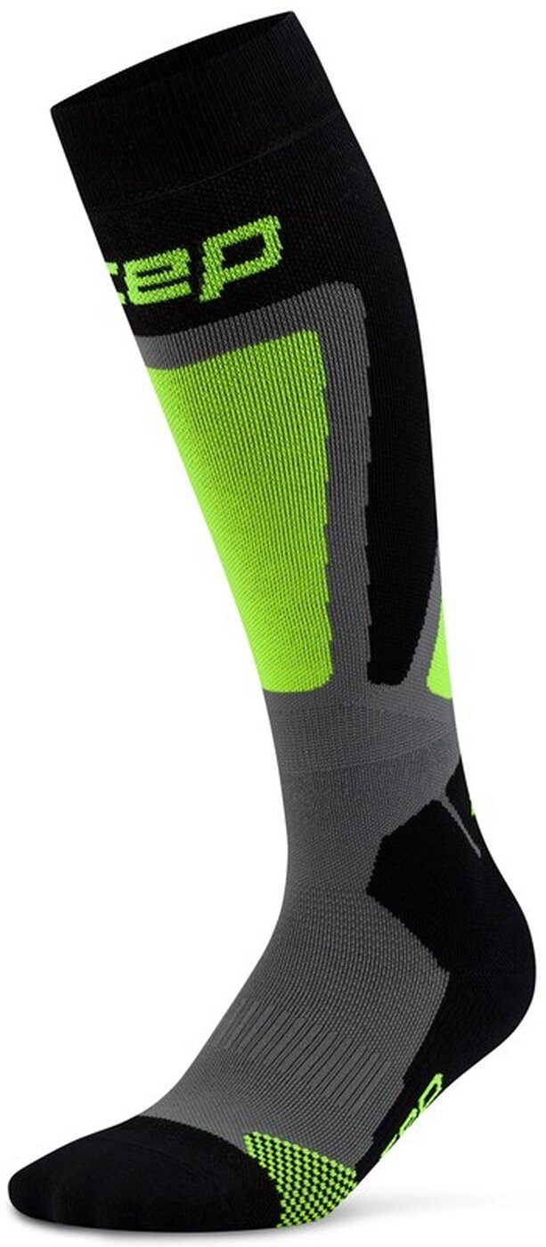 CEP Skisocken CEP ski thermo socks, tall, 4. BLACK/LIME
