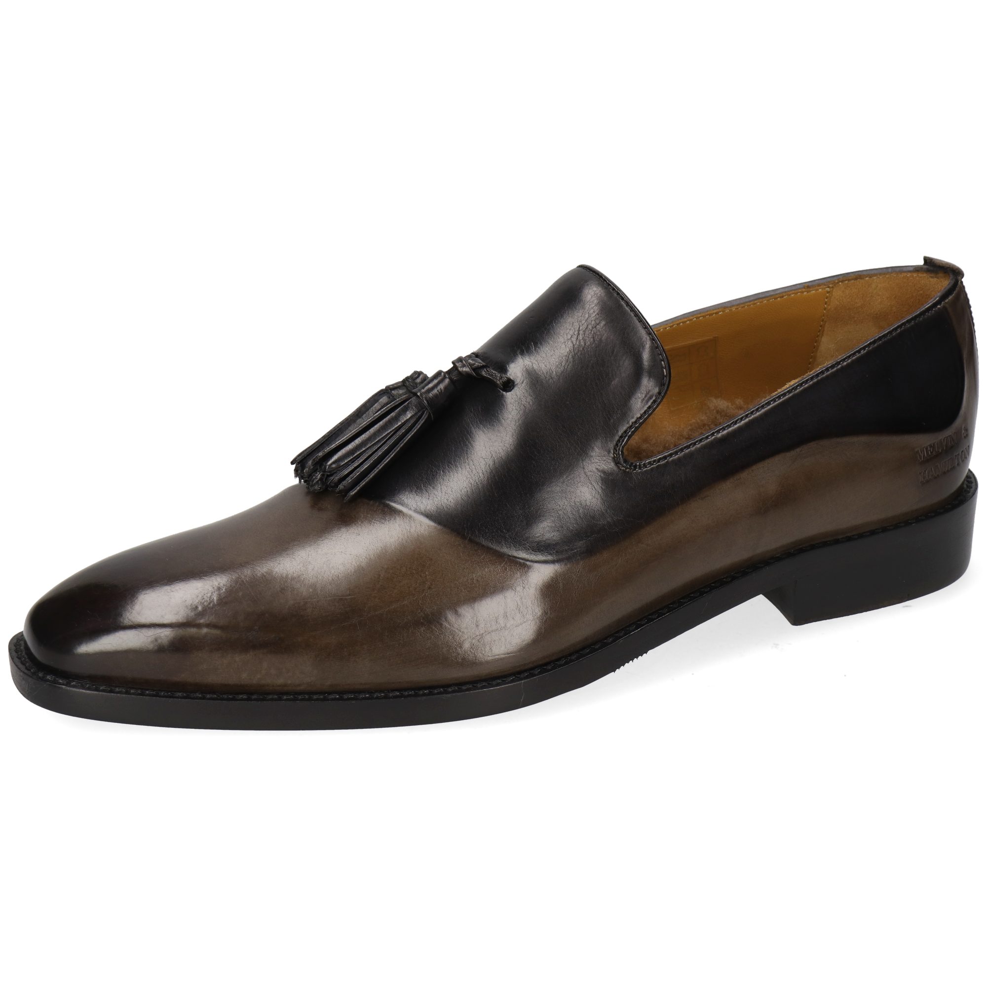 Melvin & Hamilton Leonardo 24 Leder- für Loafer Echtes Leder, Vegetabile Gerbung