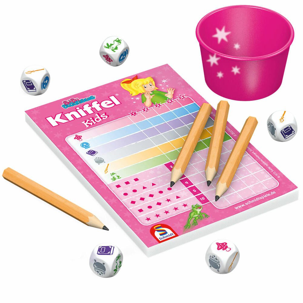 Schmidt Spiele Spiel Bibi Blocksberg Kniffel Kids