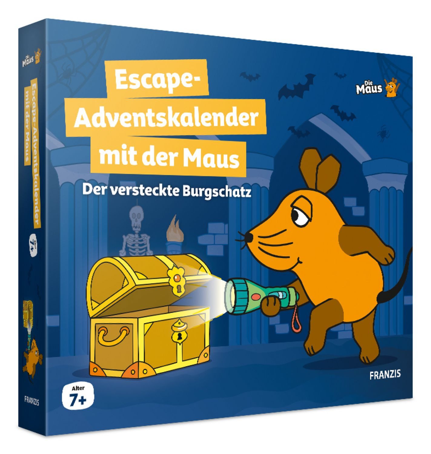 Invento Spiel FRANZIS 67211 - Die Maus Escape-Adventskalender mit der Maus. Für Kind