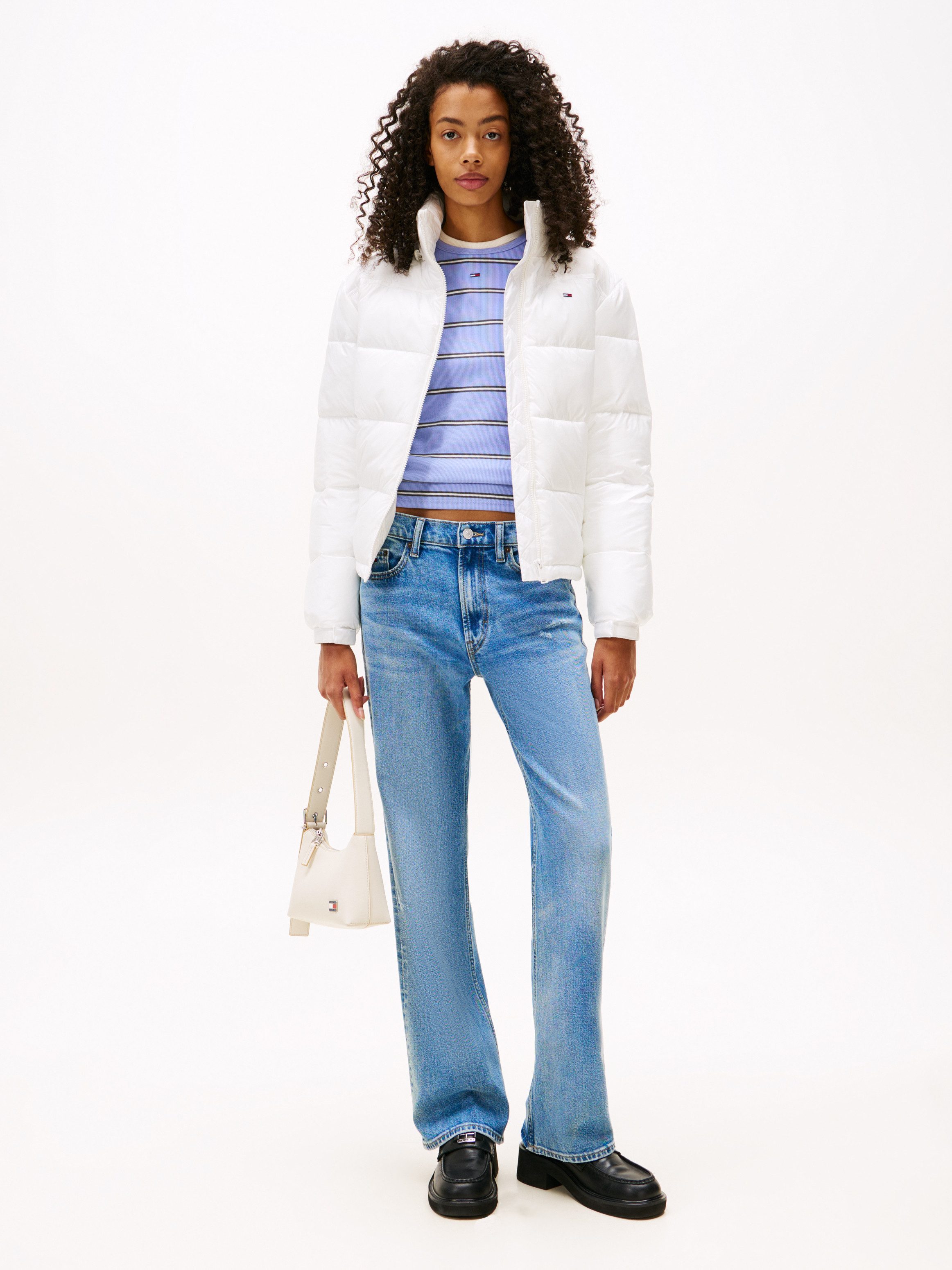 Tommy Jeans Steppjacke TJW PCKBL HOOD ESS PUFFER EXT