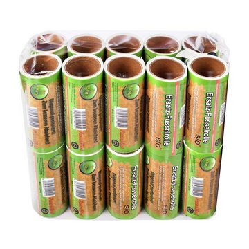 Schramm Fusselroller Schramm® 20 Stück Fusselrollen 20 Rollen a 60 Blatt Fusselroller incl. 4 Kunstoff Abroller Fussel Dreck Schmutz Staub Rolle Rollen Bürste Bürsten 20er Pack