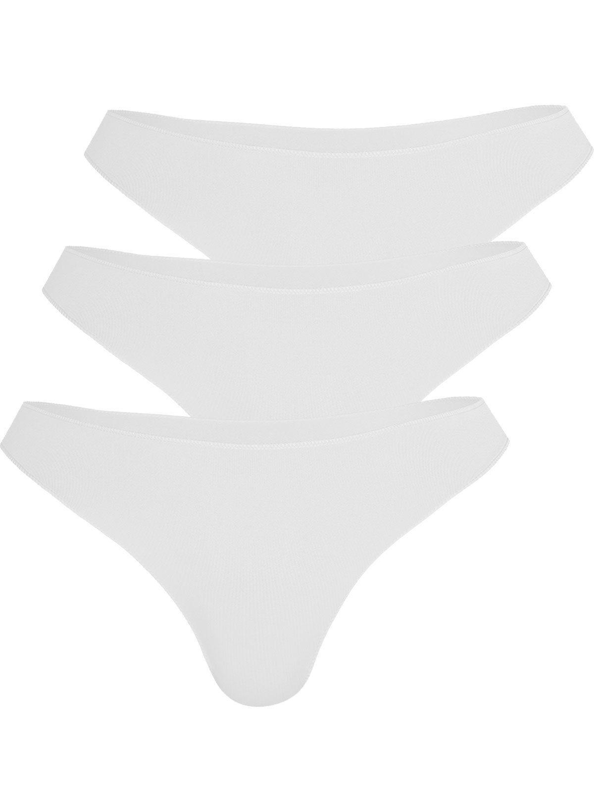 String 3er Pack Damen String Secret