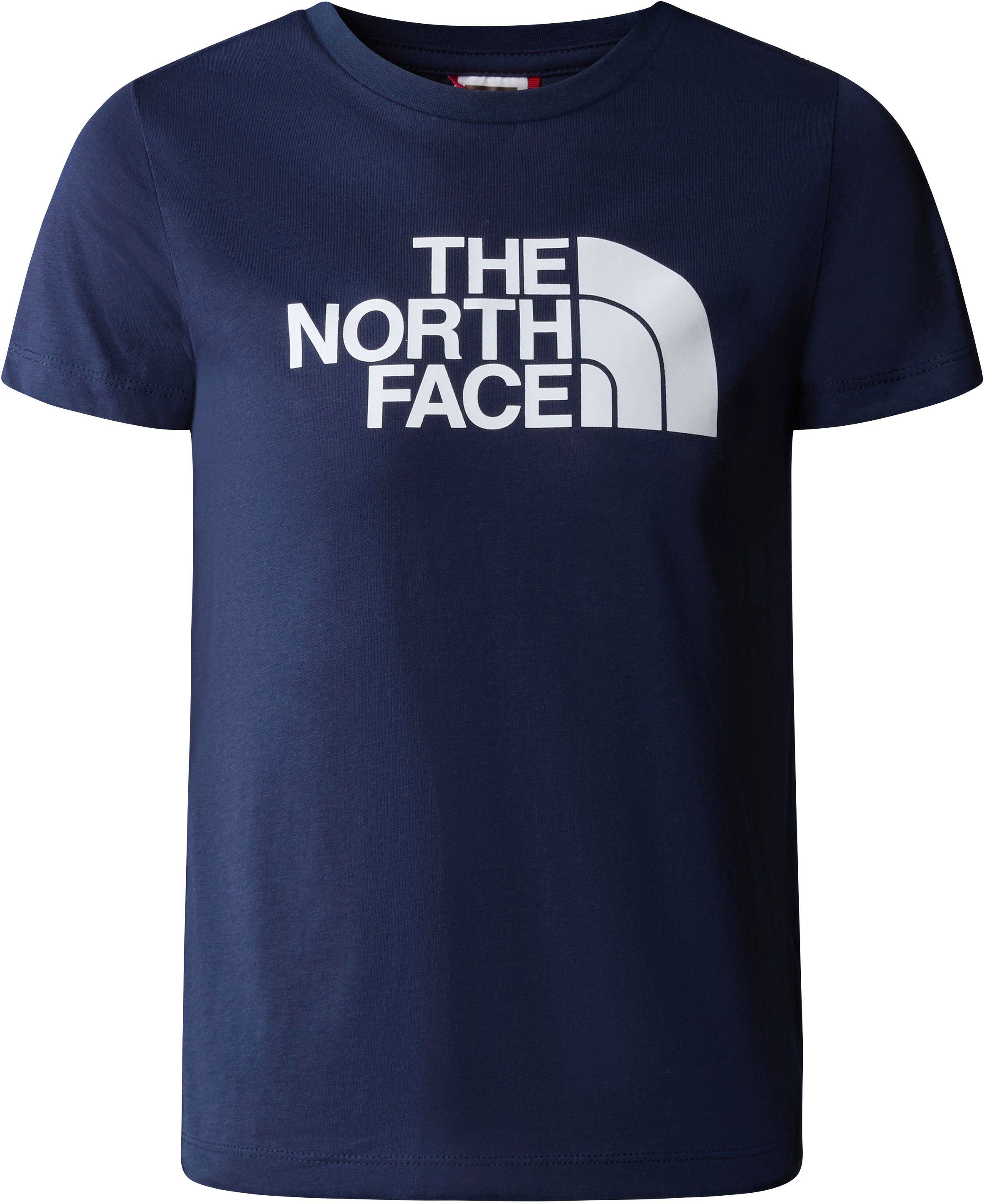 EASY für TEE navy The North Kinder - summit T-Shirt Face
