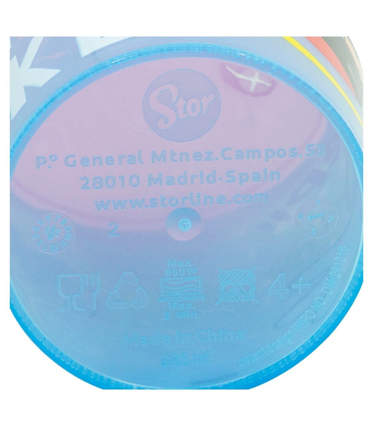 Disney Mickey Mouse Becher Kinder Becher Set 4 teilig 285 ml Becher mit Trinkhalm, 4-tlg.