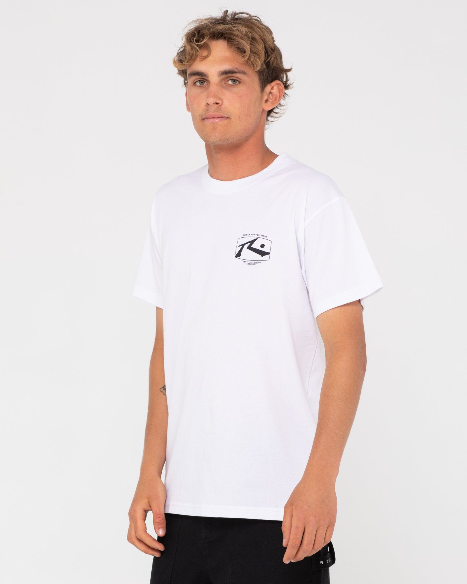 ADVOCATE T-Shirt TEE Rusty White SHORT SLEEVE