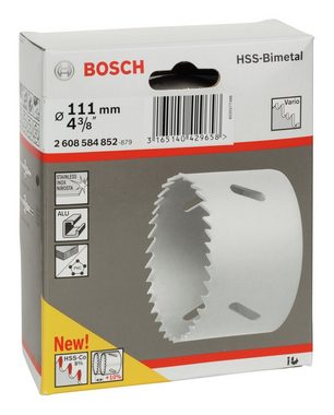 BOSCH Lochsäge, Ø 111 mm, HSS-Bimetall für Standardadapter - / 4 3/8"