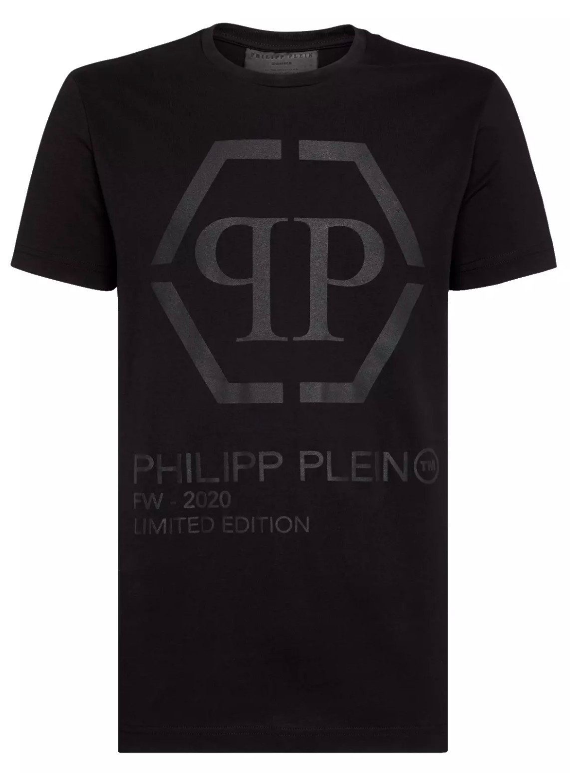 PHILIPP PLEIN T-Shirt Gold Cut T-Shirt Limited Edition FW20 Logo Shirt Rund günstig online kaufen