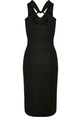 URBAN CLASSICS Shirtkleid Urban Classics Damen Ladies Midi Sleeveless Rib Dress (1-tlg)