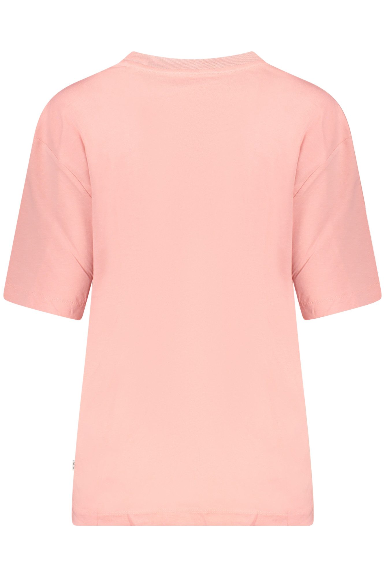 GUESS JEANS T-Shirt Oversized Damen Kurzarm-T-Shirt in Rosa aus