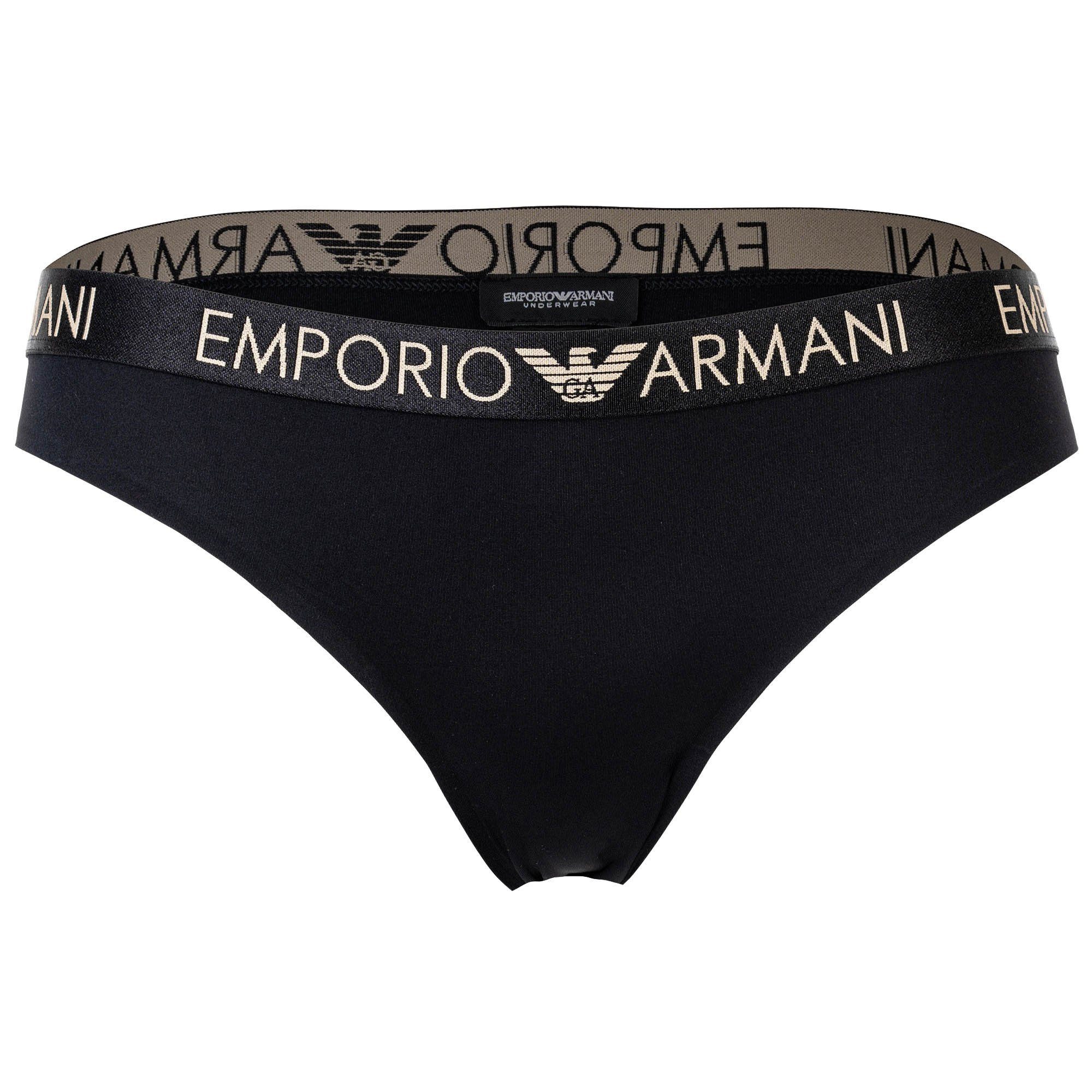 Emporio Armani Slip Damen Slip 2er Pack Polyamid (Packung, 2er Pack)