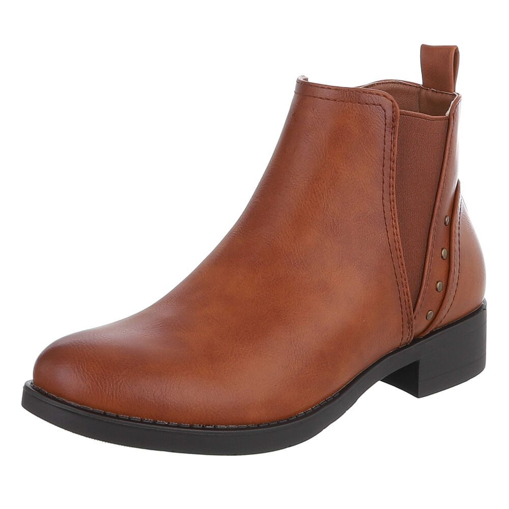 Ital-Design Elegante Chelsea-Boots für Damen mit modernen Details Stiefelet günstig online kaufen