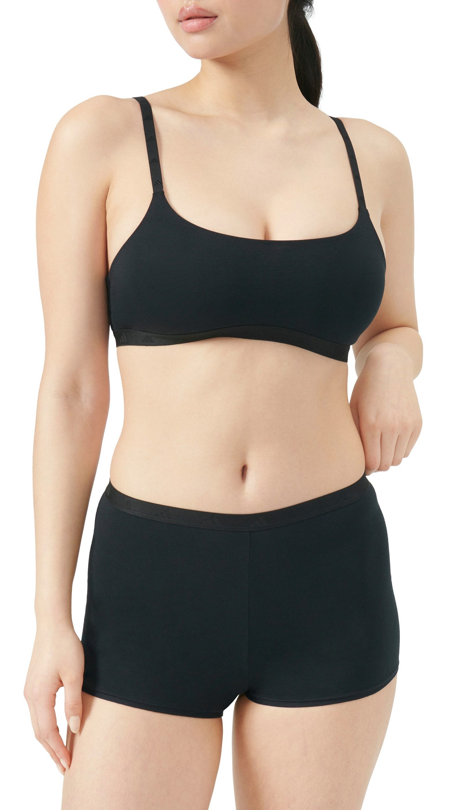 adidas Sportswear Panty Active Essentials Cotton mit elastischem Logobund und weiches, leichtes Material
