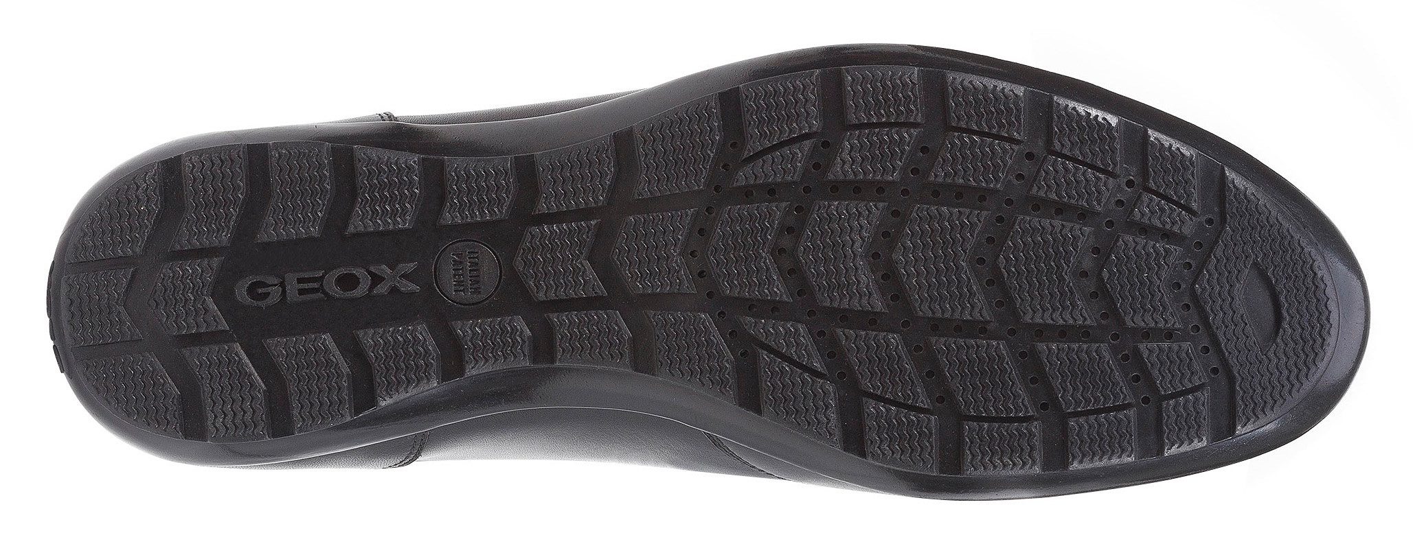 Geox UOMO SYMBOL Schnürschuh Business Schuh, Sneaker mit zusätzlichem Außenreißverschluss – Bild 4 von 5
