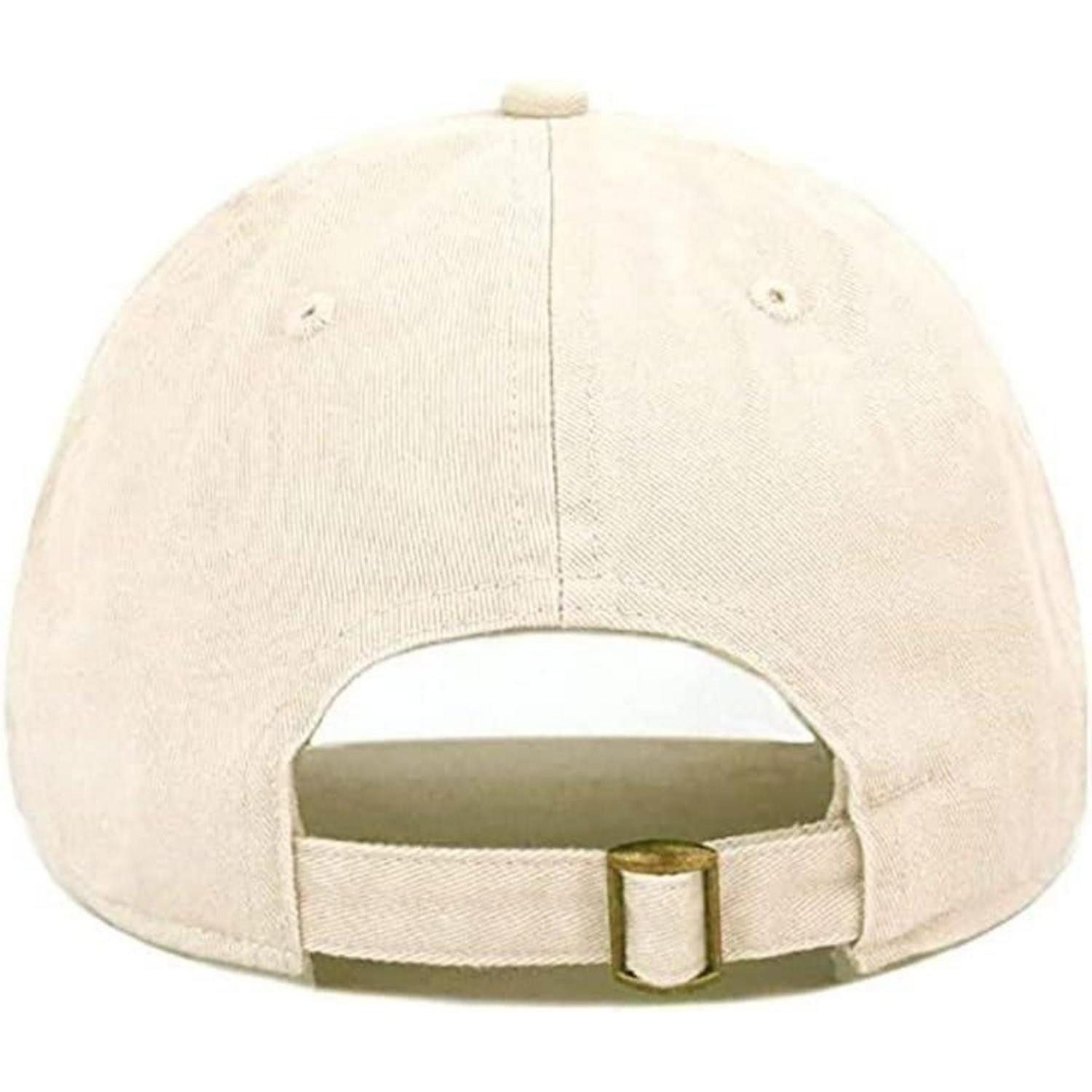LuxusKollektion Baseball Cap Baseballcap Herren Damen Unisex Verstellbar Einheitsgröße C-beige