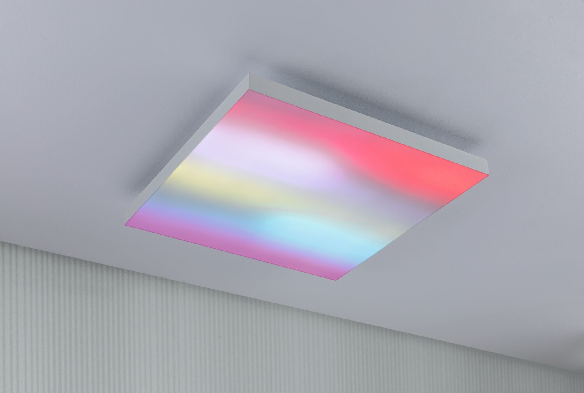 fest Rainbow, Paulmann Panel LED Velora integriert, Tageslichtweiß LED