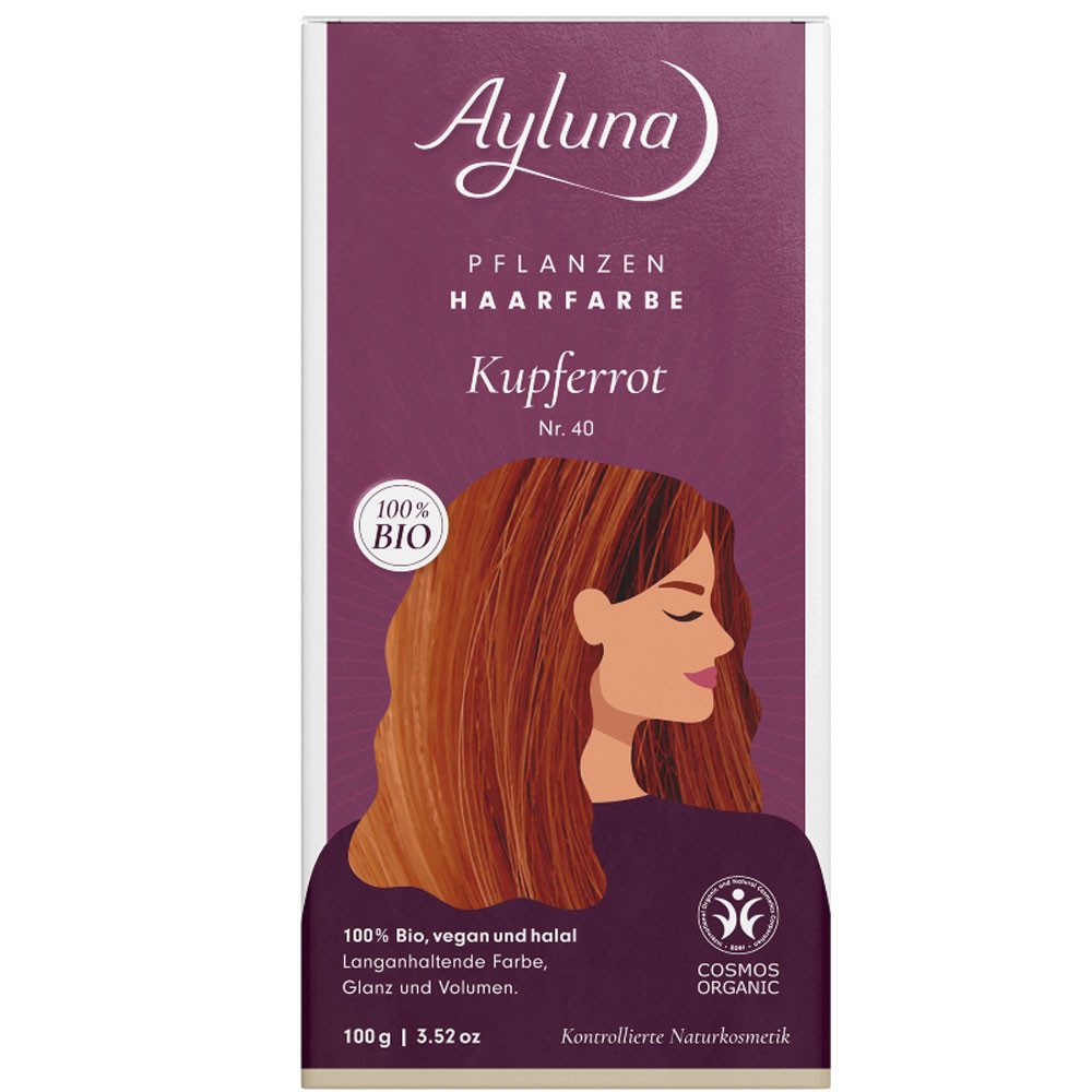 Ayluna Haarfarbe Kupferrot, 100 g