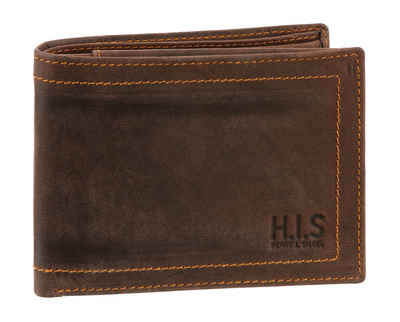 H.I.S Geldbörse, mit schöner Logo Prägung
